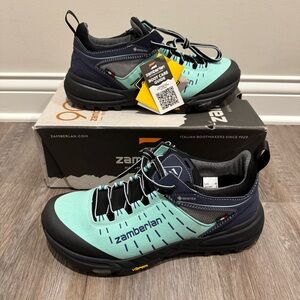Zamberlan Circe GTX Low Light Blue Navy Hiking Trail Sneakers